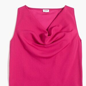 J. CREW Sleeveless cowlneck top Size Medium
